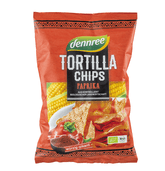 Bio Tortilla Chips cu Paprika Dennree 125 g